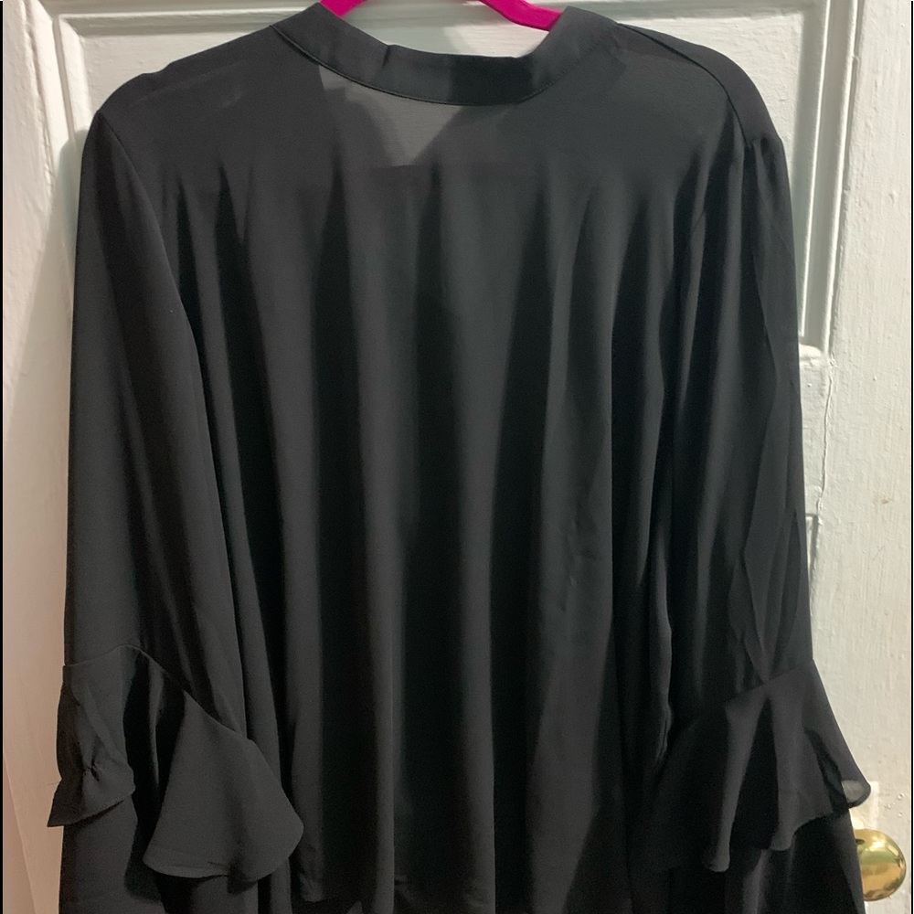 ELOQUII Dramatic Sleeve Top